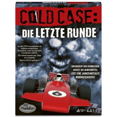 ThinkFun Ravensburger Cold Case: Die letzte Runde Kombinationsspiel ab 14 Jahre: Ein Krimi-Rätsel für 1 Person Oder in der Gruppe! ThinkFun Ravensburger Cold Case: Die letzte Runde Kombinationsspiel ab 14 Jahre: Ein Krimi-Rätsel für 1 Person Oder in der Gruppe!