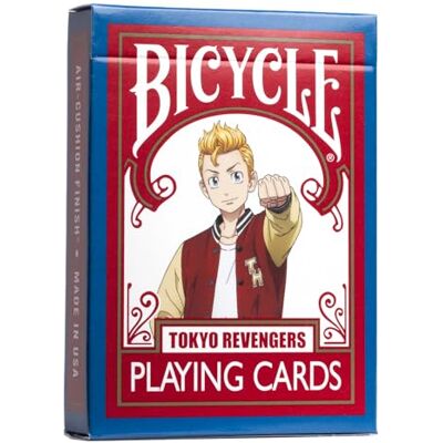 Bicycle Gioco di 54 Carte Tokyo Revengers Edizione Collector Manga Carte da Gioco/Magia/Poker Bicycle Gioco di 54 Carte Tokyo Revengers Edizione Collector Manga Carte da Gioco/Magia/Poker