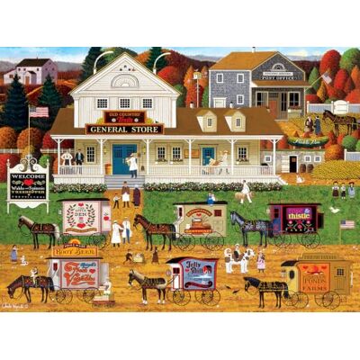 Buffalo Games Silver Select Charles Wysocki Storin’ Up Puzzle da 1000 pezzi per adulti, puzzle impegnativo perfetto per serate di gioco, dimensioni finito 68 x 50 cm Buffalo Games Silver Select Charles Wysocki Storin’ Up Puzzle da 1000 pezzi per adulti, puzzle impegnativo perfetto per serate di gioco, dimensioni finito 68 x 50 cm