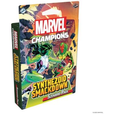 Asmodee , Marvel Champions: Il Gioco di Carte – Synthezoid Smackdown, espansione Scenario, FFG, Gioco Esperto, 1-4 Giocatori, 12+ Anni, 30-120 Minuti, Tedesco Asmodee , Marvel Champions: Il Gioco di Carte – Synthezoid Smackdown, espansione Scenario, FFG, Gioco Esperto, 1-4 Giocatori, 12+ Anni, 30-120 Minuti, Tedesco