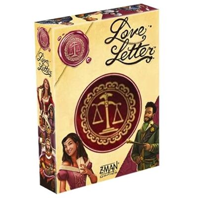 Asmodee : Love Letter (Eco Box), Gioco da Tavolo, 2-6 Giocatori, 10+ Anni, Edizione in Italiano Asmodee : Love Letter (Eco Box), Gioco da Tavolo, 2-6 Giocatori, 10+ Anni, Edizione in Italiano