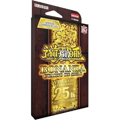 Yu-Gi-Oh! Gioco di carte collezionabili Quarter Century Bonanza, confezione da 3 booster Yu-Gi-Oh! Gioco di carte collezionabili Quarter Century Bonanza, confezione da 3 booster