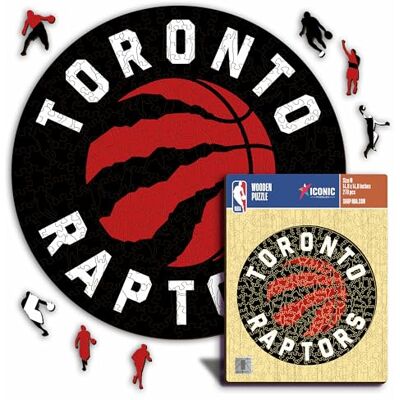 ICONIC Puzzles - Toronto Raptors - Logo - Puzzle di Legno S - Puzzle ICONIC Puzzles - Toronto Raptors - Logo - Puzzle di Legno S - Puzzle