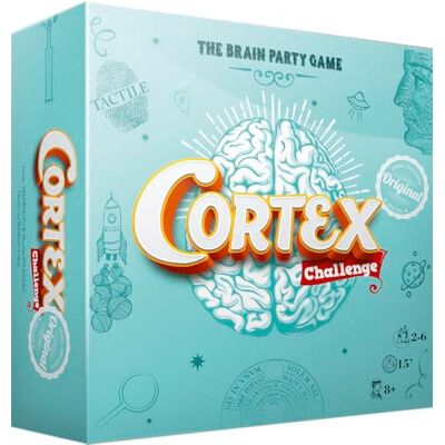 Captain Macaque Asmodee Cortex Challenge, Azzurro Gioco da Tavolo, Sfide per il Cervello, 2-6 Giocatori, 8+ Anni, Edizione in Italiano Captain Macaque Asmodee Cortex Challenge, Azzurro Gioco da Tavolo, Sfide per il Cervello, 2-6 Giocatori, 8+ Anni, Edizione in Italiano