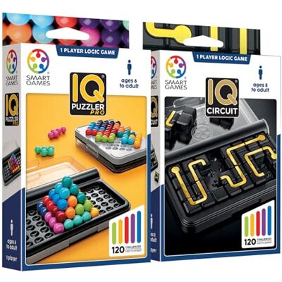 Ludilo Smart Games Iq Puzzler Pro + Iq Circuit Giochi Di Logica Rompicapo Bambini E Rompicapo Adulti Puzzle 8 Anni Bambina E Bambino Giochi Bambina 6 Anni Femmina Ludilo Smart Games Iq Puzzler Pro + Iq Circuit Giochi Di Logica Rompicapo Bambini E Rompicapo Adulti Puzzle 8 Anni Bambina E Bambino Giochi Bambina 6 Anni Femmina