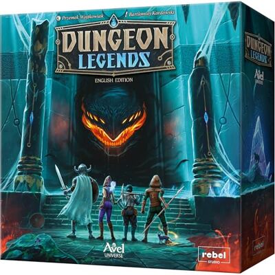 Rebel Dungeon Legends - Gioco da tavolo strategico per 12+ - Avventura a tema dungeon Rebel Dungeon Legends - Gioco da tavolo strategico per 12+ - Avventura a tema dungeon