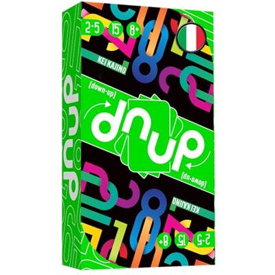 Asmodee – DNUP – Capovolgi le Carte e Cambia i Valori in Questo Gioco di Numeri e Strategia – Gioco da Tavolo per Famiglie e Amici – Carte da Gioco Downup – 2-5 Giocatori – 8+ Anni – Ed. in Italiano Asmodee – DNUP – Capovolgi le Carte e Cambia i Valori in Questo Gioco di Numeri e Strategia – Gioco da Tavolo per Famiglie e Amici – Carte da Gioco Downup – 2-5 Giocatori – 8+ Anni – Ed. in Italiano