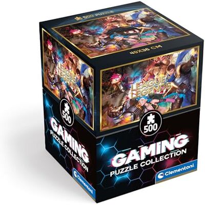 Clementoni - League of Legends Anime Cube Legends-500 Pezzi, Orizzontale, Divertimento per Adulti, Puzzle Videogiochi, Made in Italy, Multicolore, Clementoni - League of Legends Anime Cube Legends-500 Pezzi, Orizzontale, Divertimento per Adulti, Puzzle Videogiochi, Made in Italy, Multicolore,