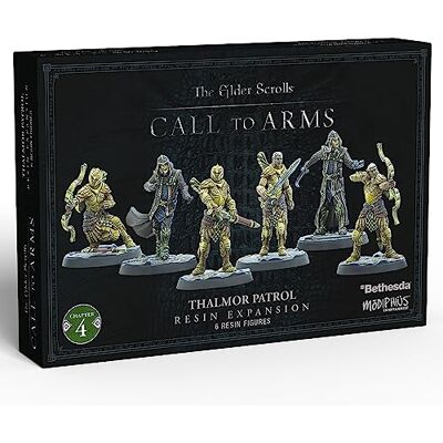 Modiphius Entertainment The Elder Scrolls: Call To Arms Thalmor Patrol Miniature Game Unpainted Modiphius Entertainment The Elder Scrolls: Call To Arms Thalmor Patrol Miniature Game Unpainted