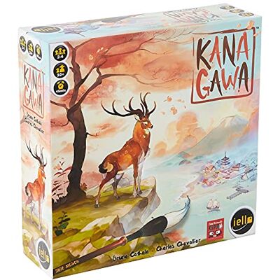 IELLO Kanagawa Board Game, Multicolor IELLO Kanagawa Board Game, Multicolor