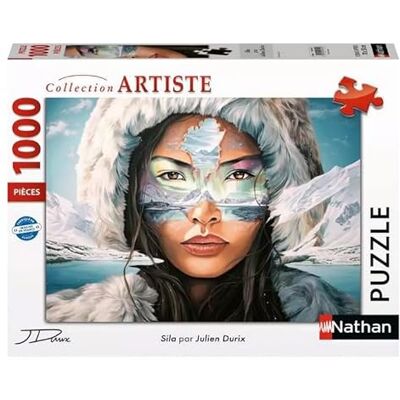 Nathan Puzzle da 1000 pezzi Sila Julien Durix Adulti e bambini a partire dai 14 anni Puzzle di alta qualità Collezione Artist Nathan Puzzle da 1000 pezzi Sila Julien Durix Adulti e bambini a partire dai 14 anni Puzzle di alta qualità Collezione Artist