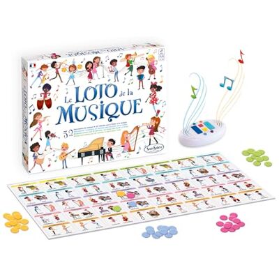Sentosphère Il Lotto della Musica Gioco Sensoriale Una custodia di 32 strumenti per scoprire/arricchire la sua cultura musicale a partire dai 4 anni Made in France Sentosphère Il Lotto della Musica Gioco Sensoriale Una custodia di 32 strumenti per scoprire/arricchire la sua cultura musicale a partire dai 4 anni Made in France