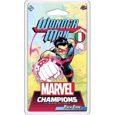 Asmodee Marvel Champions Il Gioco di Carte: Wonder Man, Pack Eroe, Espansione Gioco da Tavolo, 12+ Anni, 1-4 Giocatori, Edizione in Italiano Asmodee Marvel Champions Il Gioco di Carte: Wonder Man, Pack Eroe, Espansione Gioco da Tavolo, 12+ Anni, 1-4 Giocatori, Edizione in Italiano