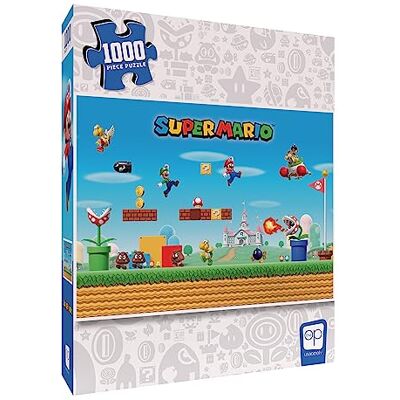 USAopoly The OP Super Mario Mayhem Puzzle Jigsaw Puzzle 1000 Pieces USAopoly The OP Super Mario Mayhem Puzzle Jigsaw Puzzle 1000 Pieces