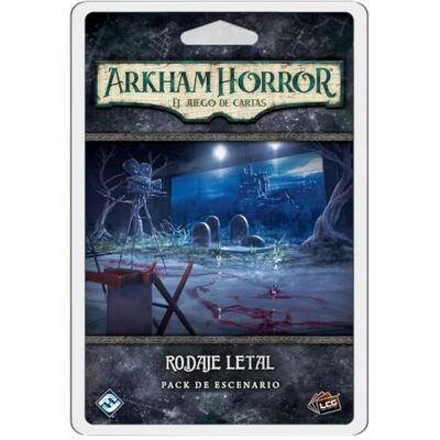 Asmodee Arkham Horror LCG: Riprese letali Pack di scenario, A partire da 14 anni, da 1 a 4 giocatori, 30-120 minuti per partita, Spagnolo Asmodee Arkham Horror LCG: Riprese letali Pack di scenario, A partire da 14 anni, da 1 a 4 giocatori, 30-120 minuti per partita, Spagnolo