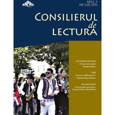 ART Consilierul de lectura nr. 4/2016 ART Consilierul de lectura nr. 4/2016