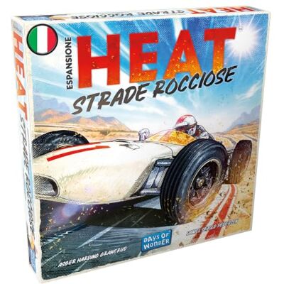 Asmodee Heat Strade Rocciose, Espansione Gioco da Tavolo, Due Nuovi Scenari, 10+ Anni, Edizione in Italiano Asmodee Heat Strade Rocciose, Espansione Gioco da Tavolo, Due Nuovi Scenari, 10+ Anni, Edizione in Italiano