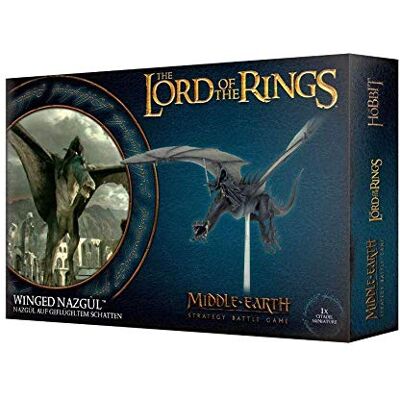Games Workshop Warhammer 99121466012 Nazgûl alato della Terra di Mezzo, colore: Nero Games Workshop Warhammer 99121466012 Nazgûl alato della Terra di Mezzo, colore: Nero