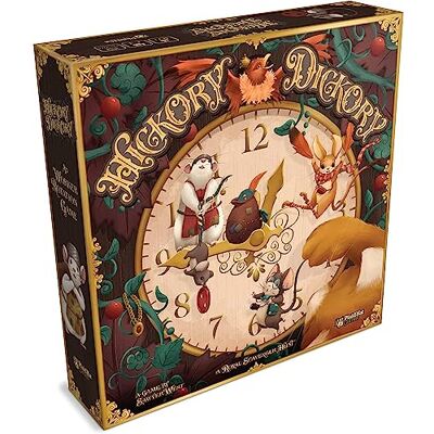 Plaid Hat Games Hickory Dickory Gioco di rotazione dei lavoratori Gioco da tavolo splendidamente illustrato Età 10+ 1-4 giocatori Inglese Plaid Hat Games Hickory Dickory Gioco di rotazione dei lavoratori Gioco da tavolo splendidamente illustrato Età 10+ 1-4 giocatori Inglese