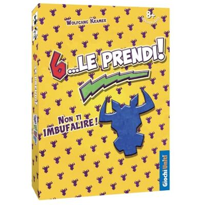 Giochi Uniti , , 6...Le Prendi!, Gioco da Tavolo, 2-10 Giocatori, 8+ Anni, Edizione Italiana Giochi Uniti , , 6...Le Prendi!, Gioco da Tavolo, 2-10 Giocatori, 8+ Anni, Edizione Italiana