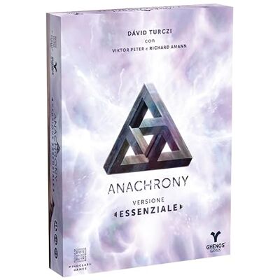 Ghenos Games Anachrony Gioco in Scatola di Strategia Viaggi nel Tempo e Civilizzazioni Futuristiche Da 1 a 4 Giocatori Edizione Italiana Ghenos Games Anachrony Gioco in Scatola di Strategia Viaggi nel Tempo e Civilizzazioni Futuristiche Da 1 a 4 Giocatori Edizione Italiana