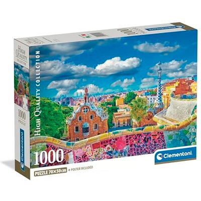 Clementoni 1000 pezzi CB Park Güell Barcellona - Puzzle Clementoni 1000 pezzi CB Park Güell Barcellona - Puzzle