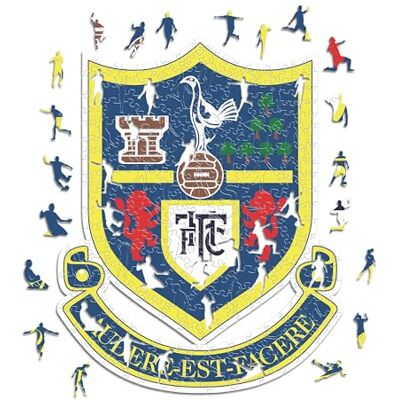 Iconic Tottenham Hotspur FC - Logo - Puzzle di Legno L - Puzzle Iconic Tottenham Hotspur FC - Logo - Puzzle di Legno L - Puzzle