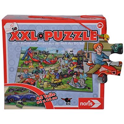 Noris 606032051 - Grande Puzzle Bobby Car XXL 2x 64x44cm 50 Anni Bobby-Car Noris 606032051 - Grande Puzzle Bobby Car XXL 2x 64x44cm 50 Anni Bobby-Car