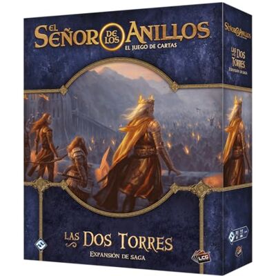 Asmodee Fantasy Flight Games Il Signore degli Anelli: Il Gioco di Carte Le Due Torri Espansione della Saga in Spagnolo Asmodee Fantasy Flight Games Il Signore degli Anelli: Il Gioco di Carte Le Due Torri Espansione della Saga in Spagnolo