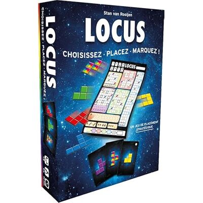 Asmodee Locus Tucker's Fun Factory Gioco di puzzle strategico Posizionamento e ottimizzazione da 8 Anni 1 a 5 Giocatori 30 Min in francese Asmodee Locus Tucker's Fun Factory Gioco di puzzle strategico Posizionamento e ottimizzazione da 8 Anni 1 a 5 Giocatori 30 Min in francese