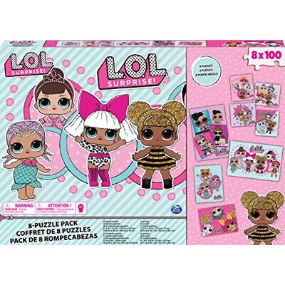 Spin Master Cardinal Games L.O.L. Surprise! Confezione da 8 puzzle Spin Master Cardinal Games L.O.L. Surprise! Confezione da 8 puzzle