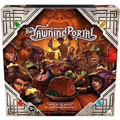 Avalon Hill Dungeons & Dragons: The Yawning Portal, The Spalancata Portal, D&D Strategia gioco da tavolo per 1-4 giocatori, dai 12 anni in su Avalon Hill Dungeons & Dragons: The Yawning Portal, The Spalancata Portal, D&D Strategia gioco da tavolo per 1-4 giocatori, dai 12 anni in su
