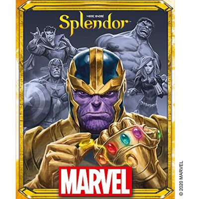 Asmodee Space Cowboys , Marvel Splendor ,Board Game , Ages 10+ , 2 to 4 Players , 30 Minutes Playing Time versione olandese Asmodee Space Cowboys , Marvel Splendor ,Board Game , Ages 10+ , 2 to 4 Players , 30 Minutes Playing Time versione olandese