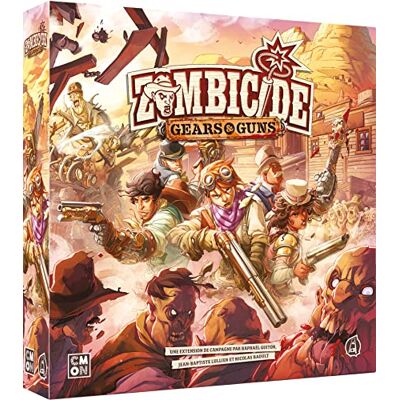 Asmodee Cmon Zombicide Undead Or Alive – Estensione: Gear and Guns – Giochi da tavolo – Giochi di figurine – Gioco a partire dai 14 anni – 1 a 6 giocatori – Versione francese Asmodee Cmon Zombicide Undead Or Alive – Estensione: Gear and Guns – Giochi da tavolo – Giochi di figurine – Gioco a partire dai 14 anni – 1 a 6 giocatori – Versione francese