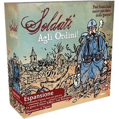 Asmodee , Soldati: Agli ordini!, Espansione Gioco da Tavolo, Edizione in Italiano Asmodee , Soldati: Agli ordini!, Espansione Gioco da Tavolo, Edizione in Italiano