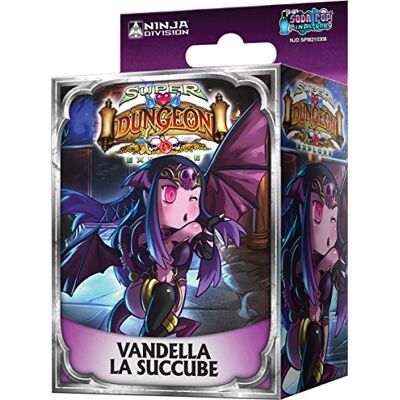 Asmodee Edge Super Dungeon Explore: Vandella la Succube Gioco di personaggi a partire dai 14 anni 1-6 giocatori 2 ore Asmodee Edge Super Dungeon Explore: Vandella la Succube Gioco di personaggi a partire dai 14 anni 1-6 giocatori 2 ore