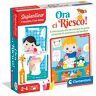 Clementoni - Sapientino-Ora Ci Riesco-Gioco Educativo 2 Anni, Sequence Puzzle, Tessere ad Incastro, Flashcards-Made in Italy, Colore Italiano,