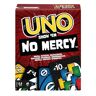 Mattel UNO No Mercy La versione di UNO più brutale di sempre, con 56 nuove carte, regole speciali, come Salta Tutti, Pesca 6 e Pesca 10, giocattolo per bambini, 7+ anni,