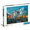 Clementoni Collection-Neuschwanstein Castle-500 Pezzi-Puzzle Adulti, Made in Italy, Multicolore,