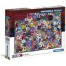 Clementoni Impossible-1000 teile Stranger Things Italy Puzzle, Multicolore, 1000 Impossible,