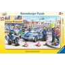 Ravensburger 06037 Polizia in Azione, Puzzle con Cornice 15 Pezzi