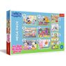 Trefl amici, Peppa Pig von 20 bis 48 Teilen, 10 Sets, für Kinder ab 4 Jahren Puzzle, Multicolore, 0,