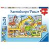 Ravensburger -Il Cantiere Tiere 2 Puzzle da 24 Pezzi, Multicolore, 7800