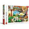 Trefl 2000 Elementi, Barcellona, ​​​​Spagna, Alta qualità, Sagrada Familia, Monumenti spagnoli, per adulti e Bambini dai 12 anni Puzzle, Colore Veduta, Tropenurlaub,