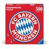 Ravensburger PUZZLE 17452-Puzzle Rotondo con Logo FC Bayern München, 500 Pezzi, per Adulti e Bambini a Partire dai 14 Anni, 17452