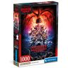 Clementoni - Stranger Things Things-1000 Pezzi Adulti, Netflix, Puzzle Film Famosi, Made in Italy, Multicolore,