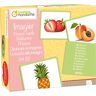 Avenue Mandarine - Gioco per bambini tessere con immagini Frutti Riconoscere la frutta e imparare le lingue 24 tessere multilingue Traduzione in 10 lingue dai 2 Anni