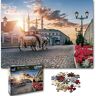 Universal Castle Pezzi Puzzle Paysage Panorama Landmark Europe Foto Adulti Classico XXL Puzzle Giocattolo Regalo (My Fairy Tale)