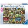 Ravensburger Puzzle La Libreria Bizzarra, Collezione Colin Thompson, 1000 Pezzi, Idea regalo, per Lei o Lui, Puzzle Adulti