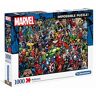 Clementoni Marvel Impossible Puzzle Da 1000 Pezzi, Puzzle Per Appassionati Di Supereroi, Puzzle Difficile, Sfida Per Adulti, Divertimento Made In Italy